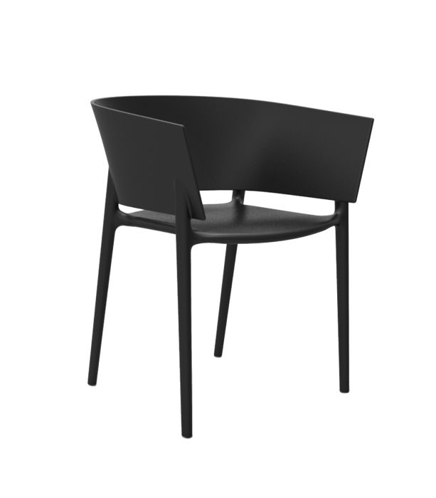 Africa Outdoor Armchair Black