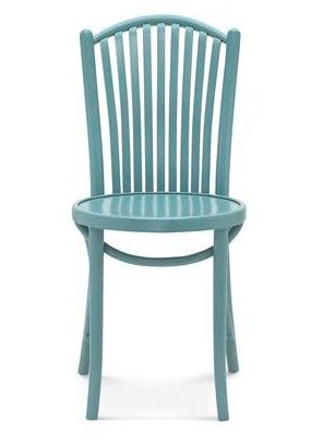 Bentwood Chair Model A-0246 Blue Front
