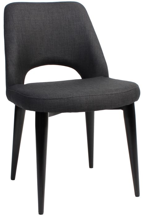 Albery Black Metal Chair