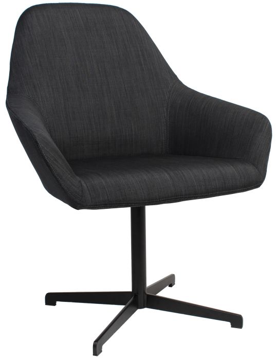 Bronte Black Blade Tub Chair