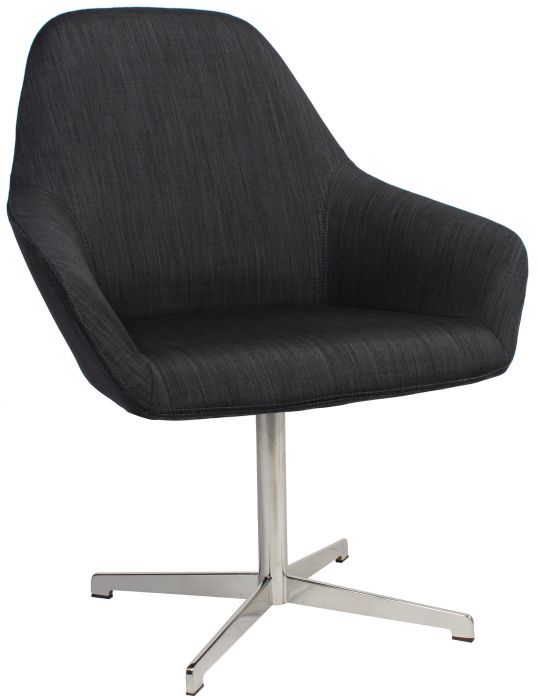 Bronte Stainless Steel Blade Tub Chair