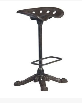 Tractor Three Bar Stool