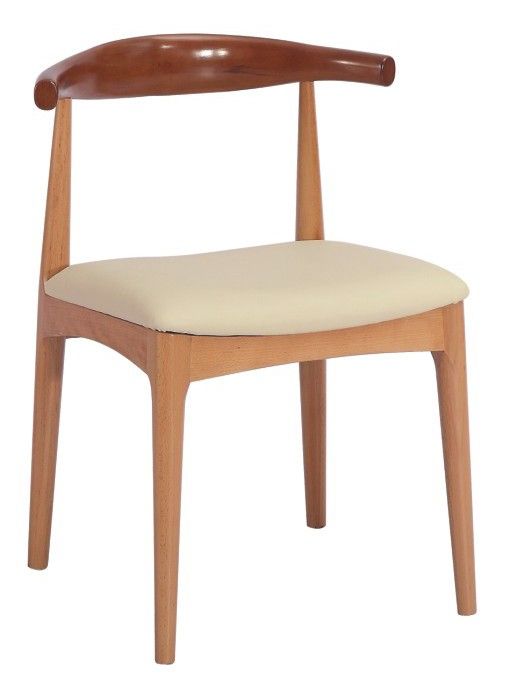 Elbow Chair White Front