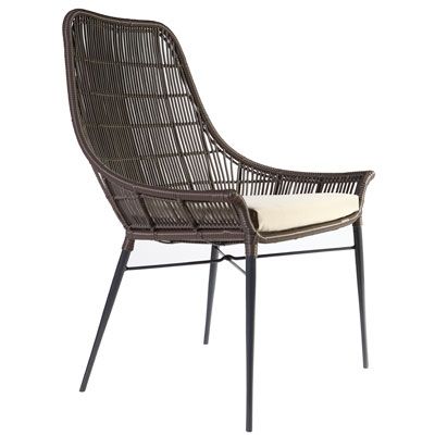 Rattan Arman Outdoor Lounge Chair