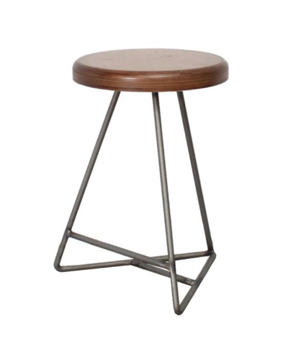 Industrial Triangle Stools