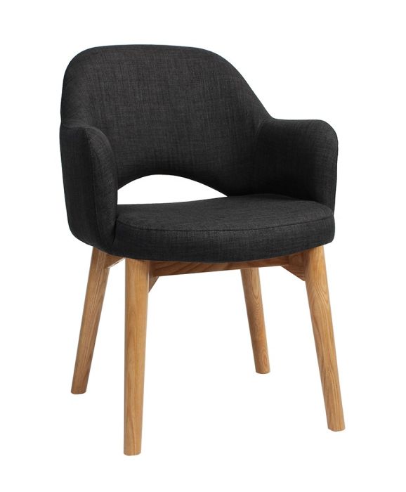 Albery Light Oak Timber Leg Chair