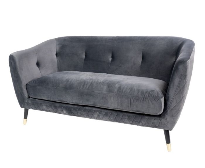 Matelasse Sofa Graphite