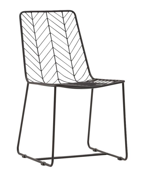 Mazie Metal Arrow Wire Chair