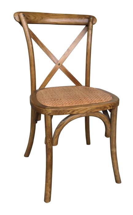 Timber Cross Back Chair