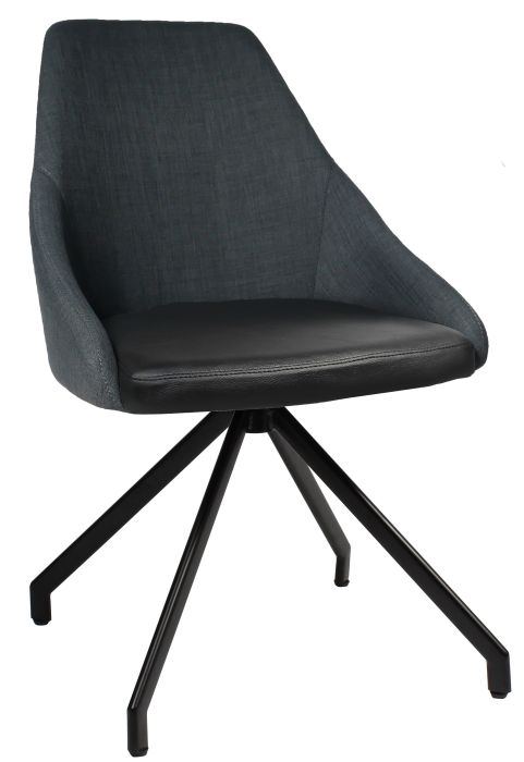 Stockholm Black Trestle Chair