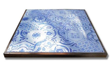 TILE TABLE TOPS
