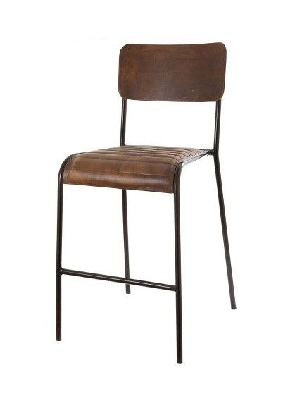 Toscano Iron Leather Chair