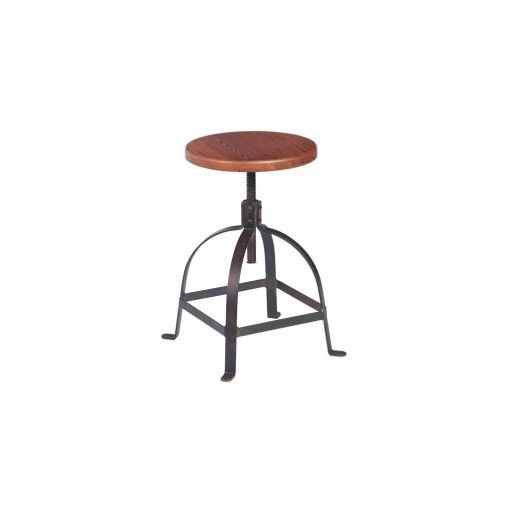 WORKSHOP STEEL LOW STOOLS