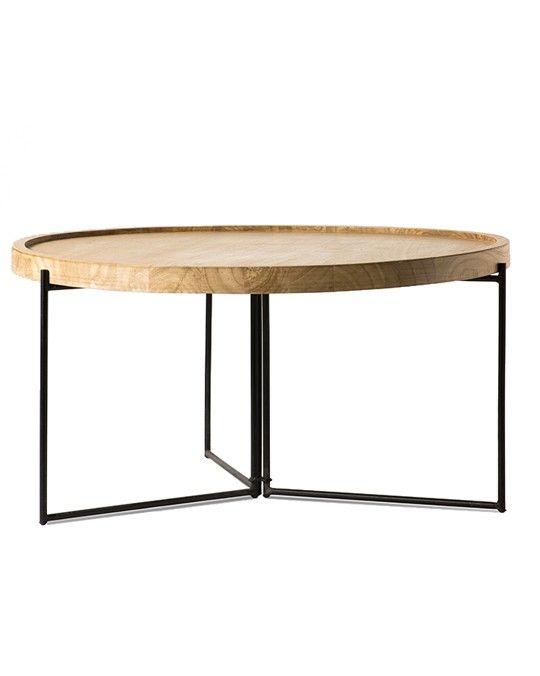 ZANE ROUND COFFEE TABLE 80cm
