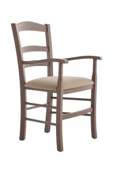 Venezia Italian Trattoria Timber Armchair