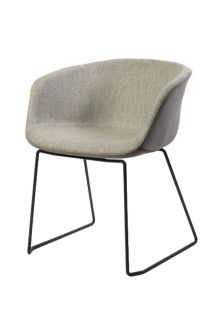 HANSEL SOFT GREY DINING CHAIR