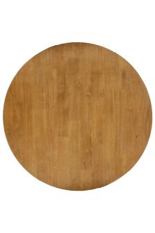Round 700MM Light Oak Timber Table Top