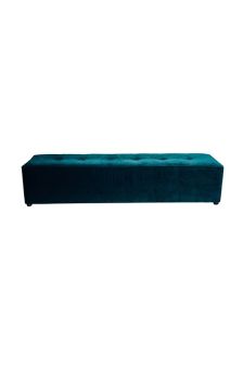 Lilian Velvet Ottoman