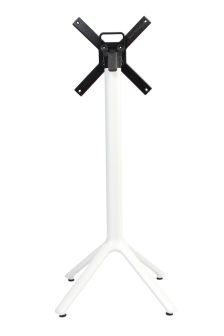 Nema Folding Dry Bar Table Base White