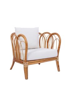 Olivia Rattan Lounge Chair 