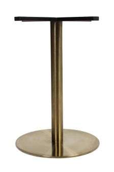 Rome Brass Disc Table Base