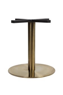 Rome Brass Disc Coffee Table Base
