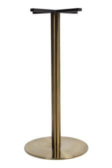 Rome Brass Disc Dry Bar Table Base