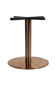 Rome Copper Disc Coffee Table Base