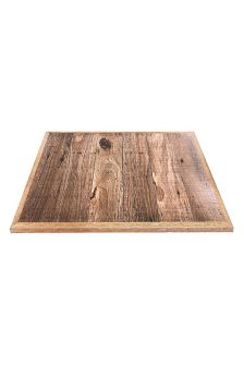 Fence Paling Black Wash Timber Table Top
