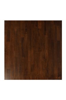 Square 800MM Walnut Timber Table Top