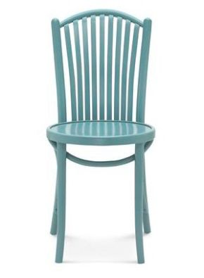 Bentwood Chair Model A-0246 Blue Front