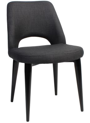 Albery Black Metal Chair