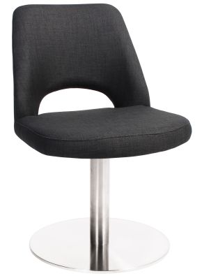 Albery Stainless Steel Disc Chair