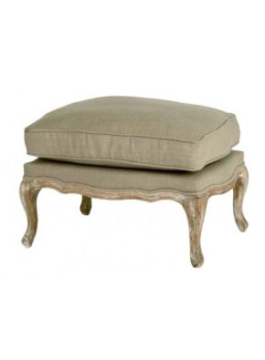 ANN FRENCH PROVINCIAL OTTOMAN