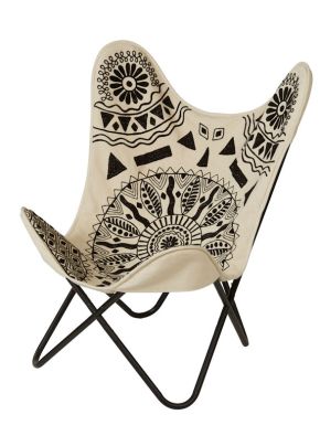 Maray Embroidered Butterfly Chair (KD)