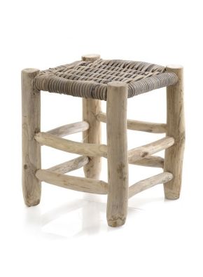 Cancun Rattan Stool