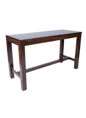 Chunk Timber Dry Bar Table Walnut 180