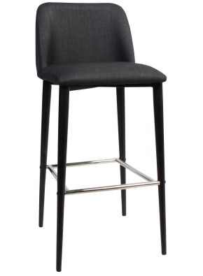 Clovelly Black Metal Barstool