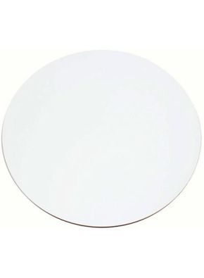 Round 500MM White Compact Laminate Table Top