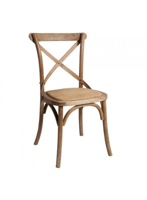 Timber Cross Back Chair