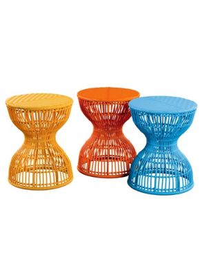 Rattan Basil Outdoor Stool