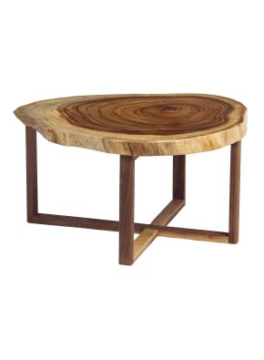 Log Timber Coffee Table