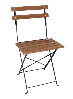 Slatted Folding Chair (Pack of 2)