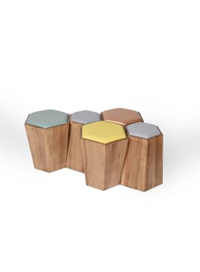 huddle hex stool