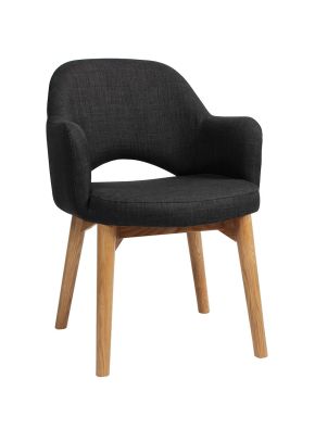 Albery Light Oak Timber Leg Chair