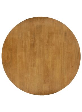 Round 700MM Light Oak Timber Table Top