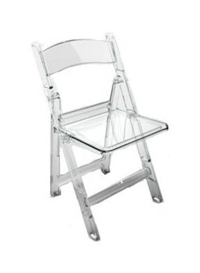 MOET POLYCARBONATE FOLDING CHAIRS