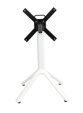 Nema Folding Table Base White