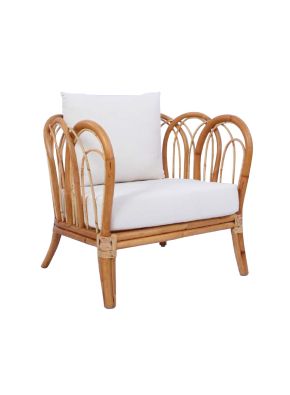 Olivia Rattan Lounge Chair 