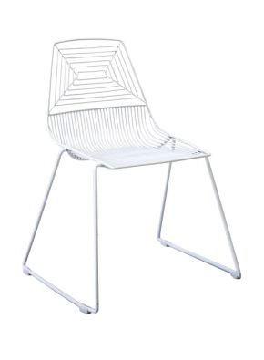 Puzzle Metal Arrow Wire Chair